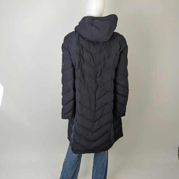Tommy Hilfiger Hooded Puffer Coat L - Picture 2 of 9